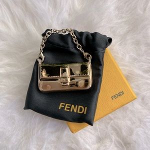 Fendi Gold Motif Bag Collectors Charm